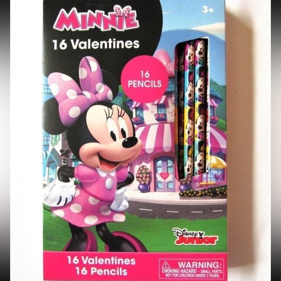 💕 Disney Junior Minnie Mouse Valentine's Day Cards 💕 - Picture 2 of 6